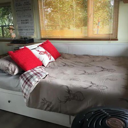 Angies Den - Quirky Cabin With Hot Tub & Views Llanasa المظهر الخارجي الصورة